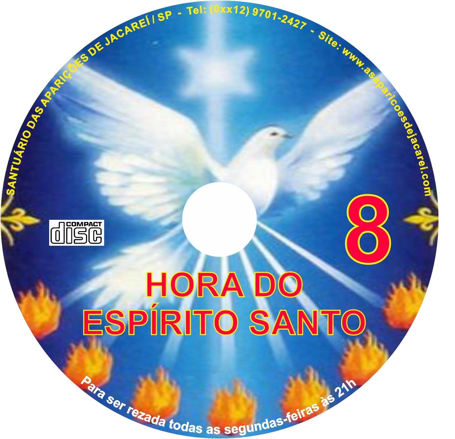 CD Hora do Espírito Santo 8 CD Hora do Espírito Santo 8